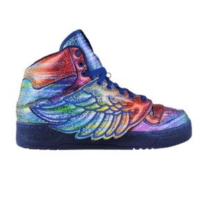 ADIDAS x JEREMY SCOTT wing hologram  rainbow  JS wings sz 8